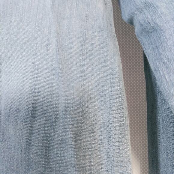 Vintage America Blues Sinclair Blue Embroidered Button Up Shirt Size XS - Picture 9 of 11